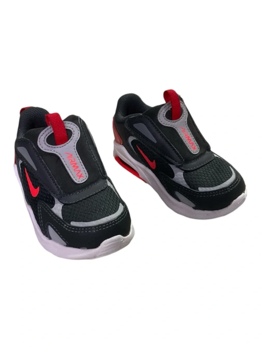 Nike Air Max Bolt Toddler Shoes - Black/Red - Size : 7C